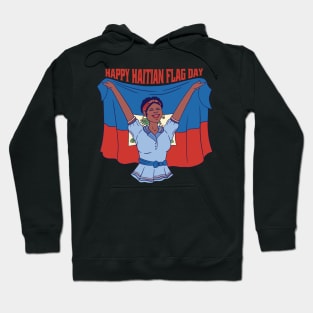 Happy Haitian Flag Day Celebration Haiti Hoodie